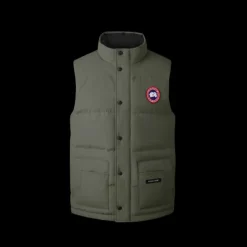 Gilet sans manche CANADA GOOSE Doudoune Freestyle nylon vert sauge