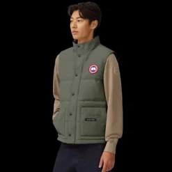 Gilet sans manche CANADA GOOSE Doudoune Freestyle nylon vert sauge