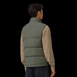 Gilet sans manche CANADA GOOSE Doudoune Freestyle nylon vert sauge