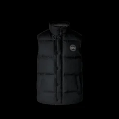 Gilet sans manches CANADA GOOSE Garson laine Flanelle Gris Carbone chiné
