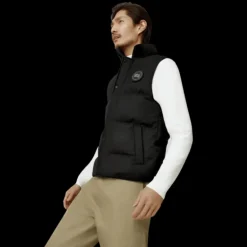 Gilet sans manches CANADA GOOSE Garson laine Flanelle Gris Carbone chiné