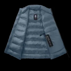 Gilet sans manches CANADA GOOSE Crofton doudoune nylon bleu glacier