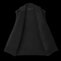 Gilet sans manches CANADA GOOSE bi matière laine mérinos noir HyBridge®
