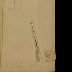 Gilet sans manches STONE ISLAND Ghost coton Primaloft camel