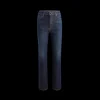 Jean droit KHAITE Danielle coton denim bleu brut