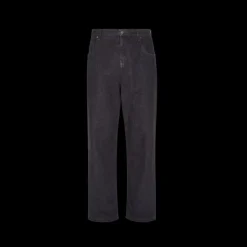 Jean FENDI 5 poches droit coton denim noir FF poche Fendi Roma