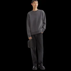 Jean FENDI 5 poches droit coton denim noir FF poche Fendi Roma