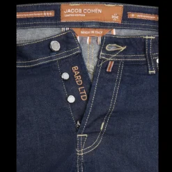 Jean JACOB COHEN Bard édition limitée denim coton bleu brut surpiqures