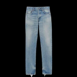 jean relaxed SAINT LAURENT coton denim charlotte blue