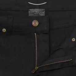 jean SAINT LAURENT  5 poches skinny denim stretch noir usé