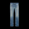 Jean slim bleu délavé Saint Laurent