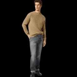 Jean slim régulier JACOB COHEN Bard édition limitée coton gris delavé