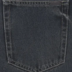 jean slim SAINT LAURENT denim coton bleu foncé noir