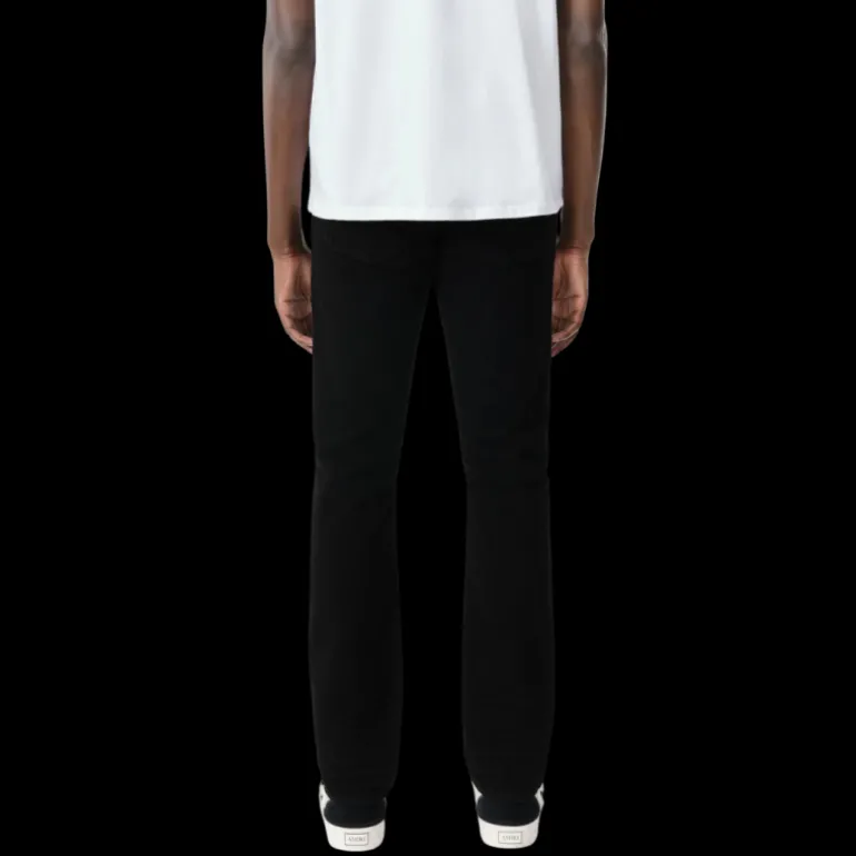 Jeans AMIRI Slim denim coton noir