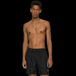 Maillot de bain DOLCE & GABBANA Noir mi-long plaque métal logo