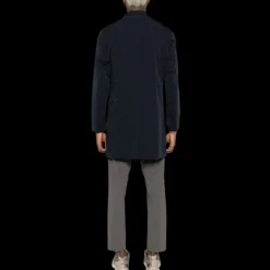 Manteau Imperméable KIRED Ben Bleu marine réversible beige