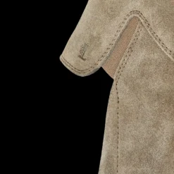 Mocassins TOD S Slip on cuir velours beige semelle corde