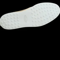 Mocassins TOD S Slip on cuir velours beige semelle corde