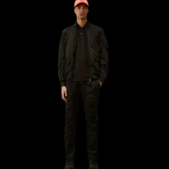 Pantalon cargo à lentille CP COMPANY nylon Chrome-R noir