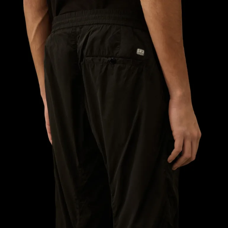 Pantalon cargo à lentille CP COMPANY nylon Chrome-R noir