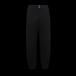 Pantalon Cargo ALEXANDER MCQUEEN Bouton-pression coton noir logo seal