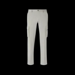 Pantalon Cargo CORNELIANI flanelle coton stretch gris clair