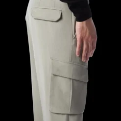 Pantalon Cargo CORNELIANI flanelle coton stretch gris clair