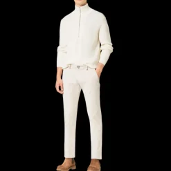 Pantalon chino ivoire Bobby Jacob Cohen