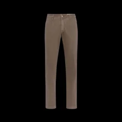Pantalon chino slim JACOB COHEN Bobby coton marron