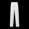 Pantalon classique MISSONI finition raschel chevrons blanc