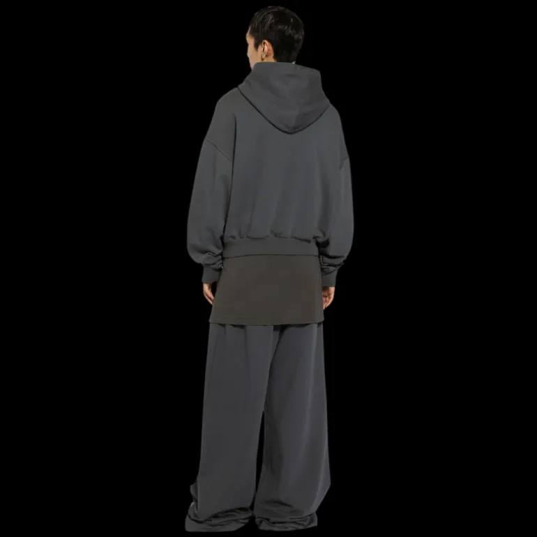 Pantalon de jogging DOLCE & GABBANA large coton gris