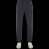 Pantalon de jogging STONE ISLAND cargo en molleton de coton bleu marine