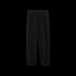 Pantalon de survêtement BURBERRY jogging coton noir patch check poche