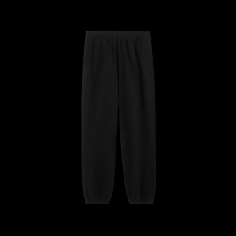 Pantalon de survêtement BURBERRY jogging coton noir patch check poche