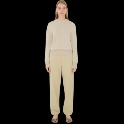 Pantalon de survêtement BURBERRY jogging coton beige patch check poche
