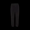 Pantalon de survêtement FENDI jogging coton noir velours FF noir