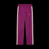 pantalon de survêtement jogging PALM ANGELS violet bande écrue logo