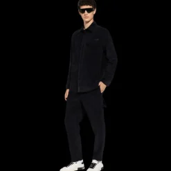 Pantalon DOLCE & GABBANA coton velours côtelé noir Réédition