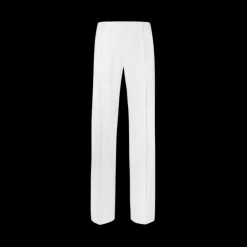 Pantalon droit DOLCE & GABBANA laine stretch blanc