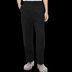 Pantalon droit LOEWE Workwear Charpentier laine noire