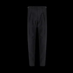 Pantalon FENDI coton noir ceinture élastique