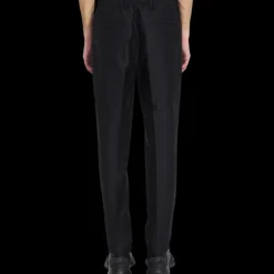Pantalon FENDI coton noir ceinture élastique
