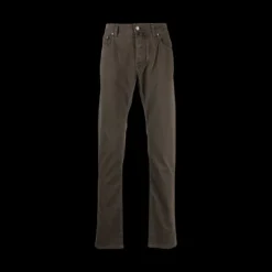 Pantalon JACOB COHEN Bard slim coton marron