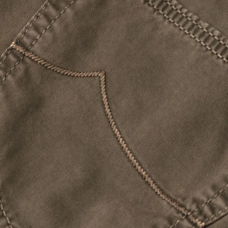 Pantalon JACOB COHEN Bard slim coton marron