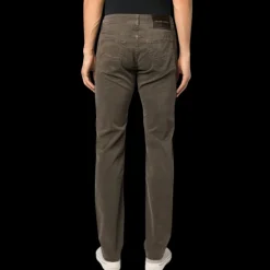 Pantalon JACOB COHEN Bard slim coton marron