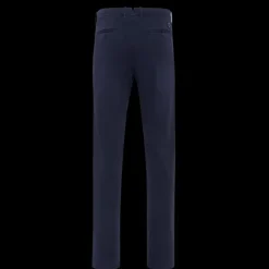 Pantalon JACOB COHEN Chino Slim Bobby gabardine coton bleu marine