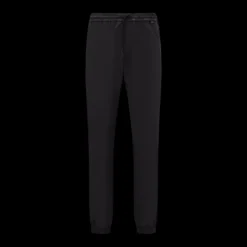 Pantalon jogging MONCLER coton nylon noir Logo Matt Black
