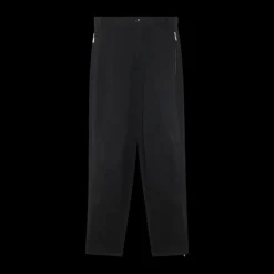 Pantalon LANVIN Biker détail coutures genoux laine noire