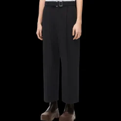 Pantalon LOEWE entrejambe bas gabardine coton noir