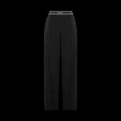 Pantalon LOEWE entrejambe bas gabardine coton noir